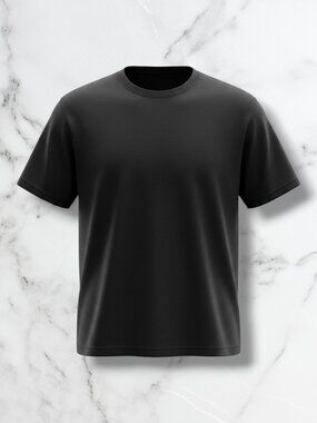 3sixteen Heavyweight Boxy Cotton Tee Black XL